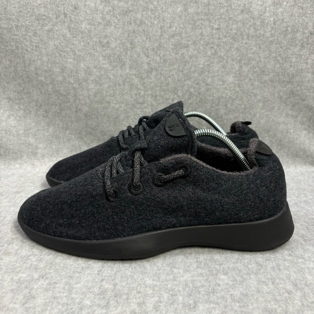 Allbirds Wool Runners Mens Shoes Size 8 Black Low Top Comfort Casual Sneakers